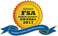 Vuoden turvallisuuspalkinto 2017 FSA voittaja