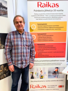 Referenssiasiakkaamme Porin Raikas-yhtiöt Oy